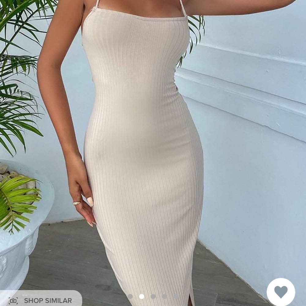 Laced midi dress!